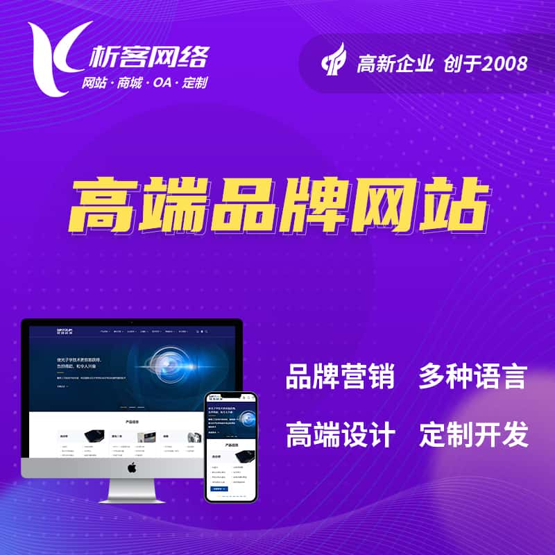 秦皇岛高端品牌网站